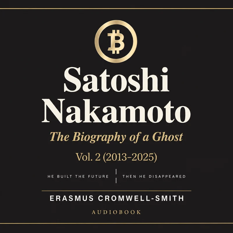 Satoshi Nakamoto: The Biography of a Ghost, Volume II — audiobook cover