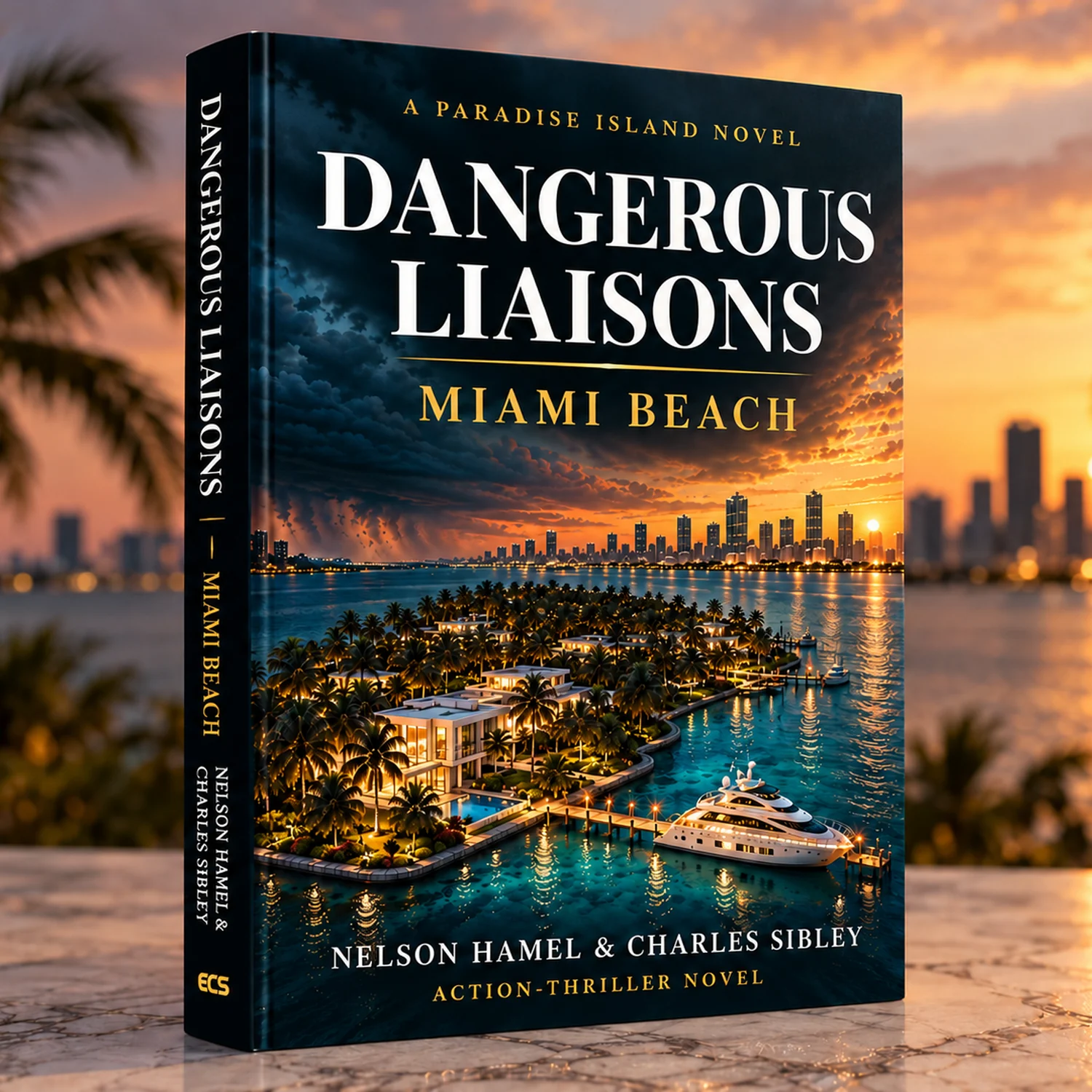 Dangerous Liaisons: Miami Beach paperback mockup