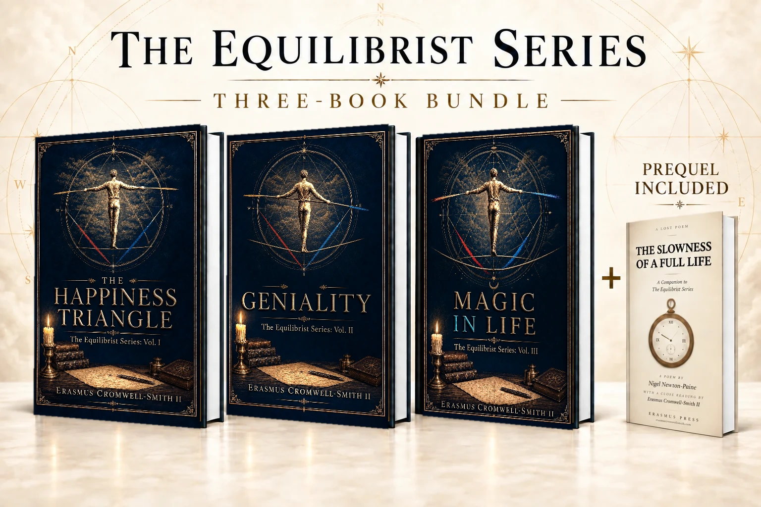 The Equilibrist three-volume paperback set