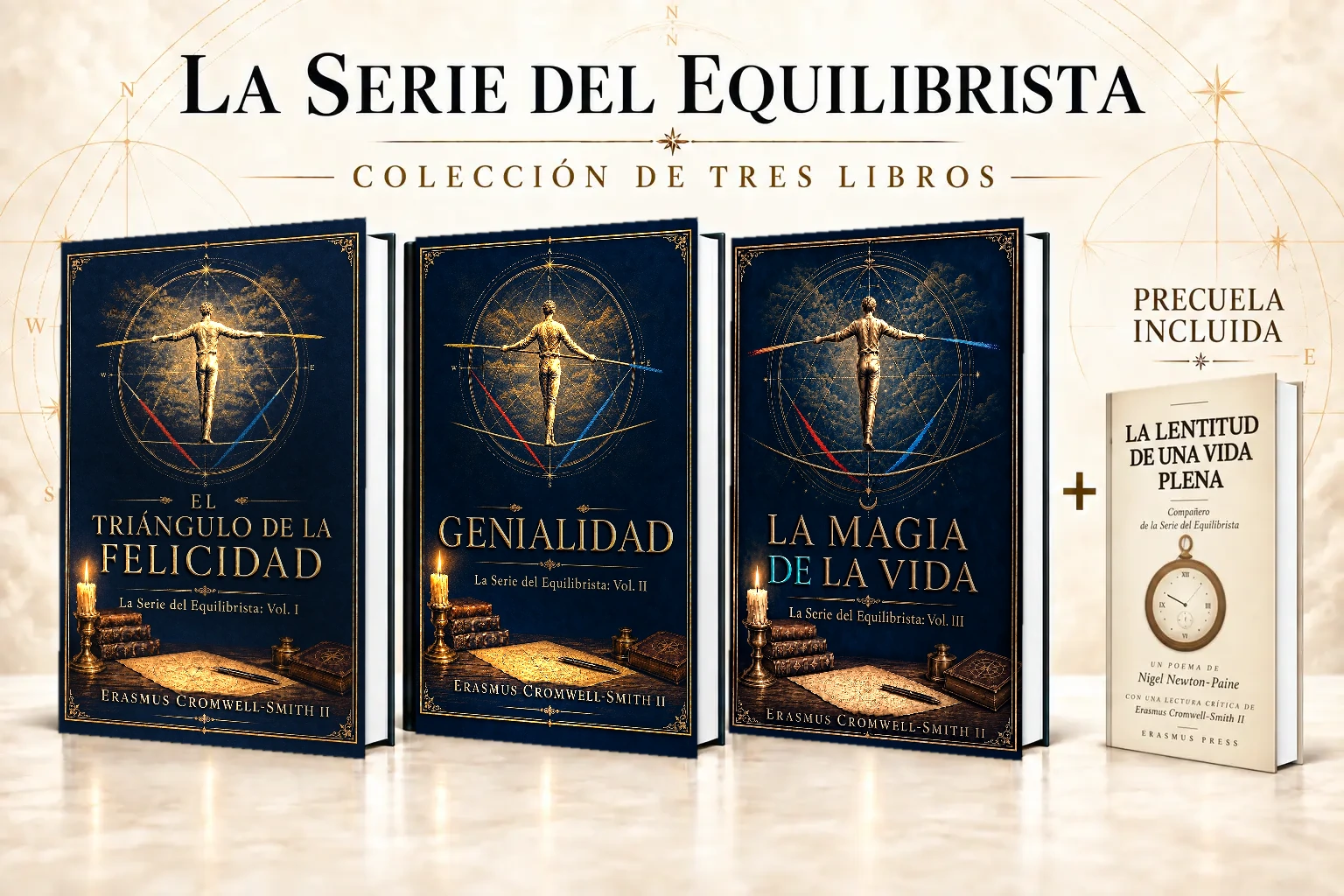 El Equilibrista — Colección de Tres Libros cover