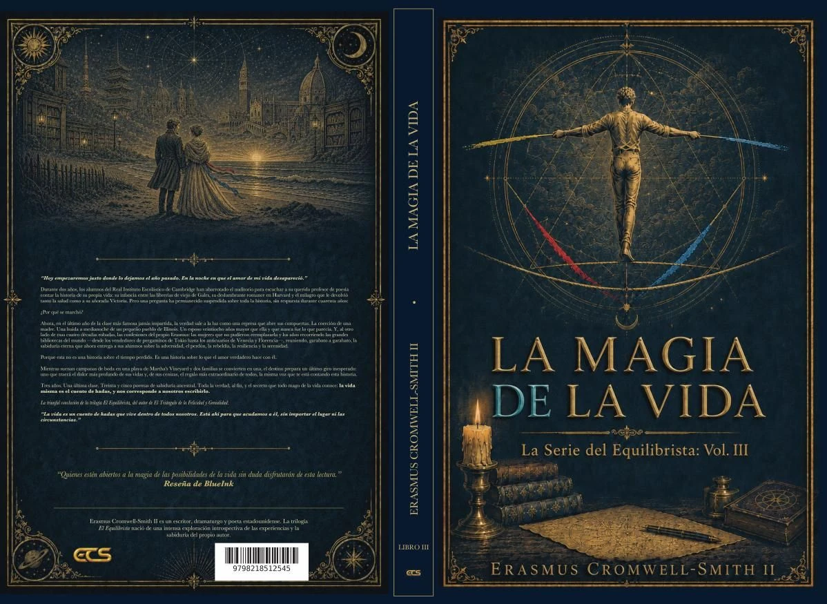 Sobrecubierta de La Magia de la Vida