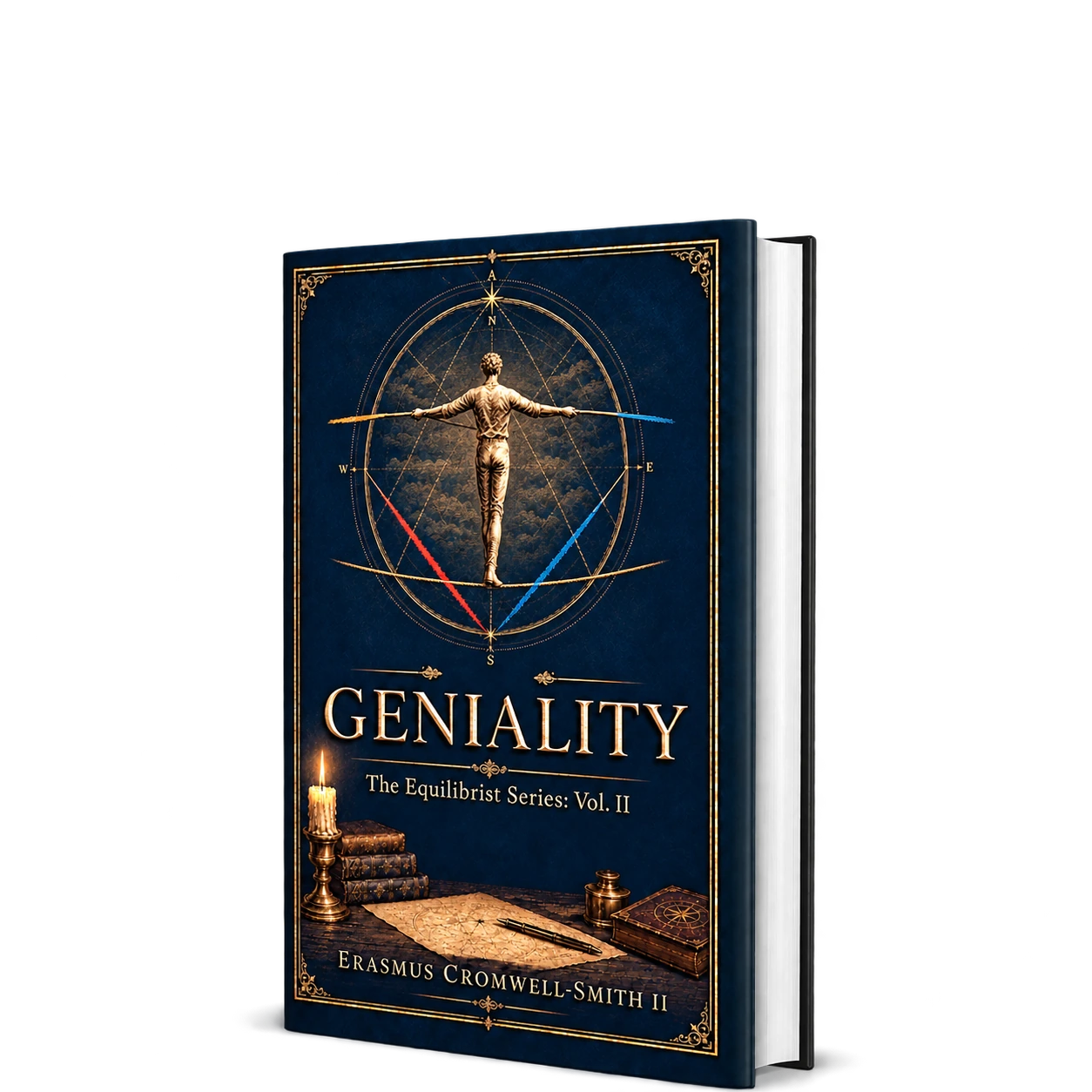 Geniality standalone book mockup
