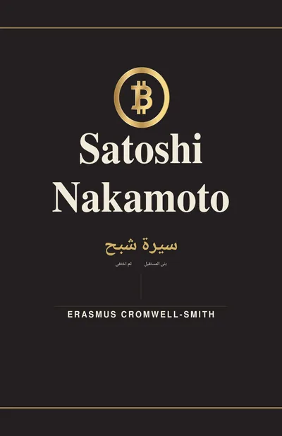 Arabic cover of Satoshi Nakamoto: The Biography of a Ghost — Volume I