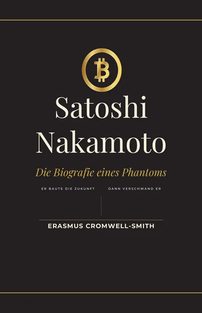 German cover of Satoshi Nakamoto: The Biography of a Ghost — Volume I
